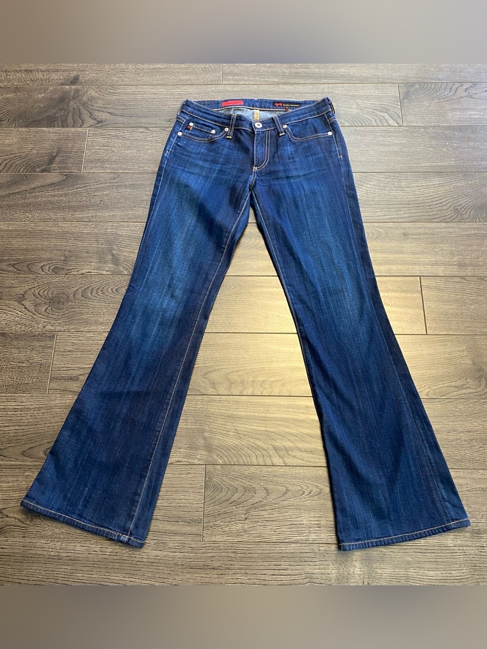 AG Adriano Goldschmied Dark Blue Flare Size 26 Regular